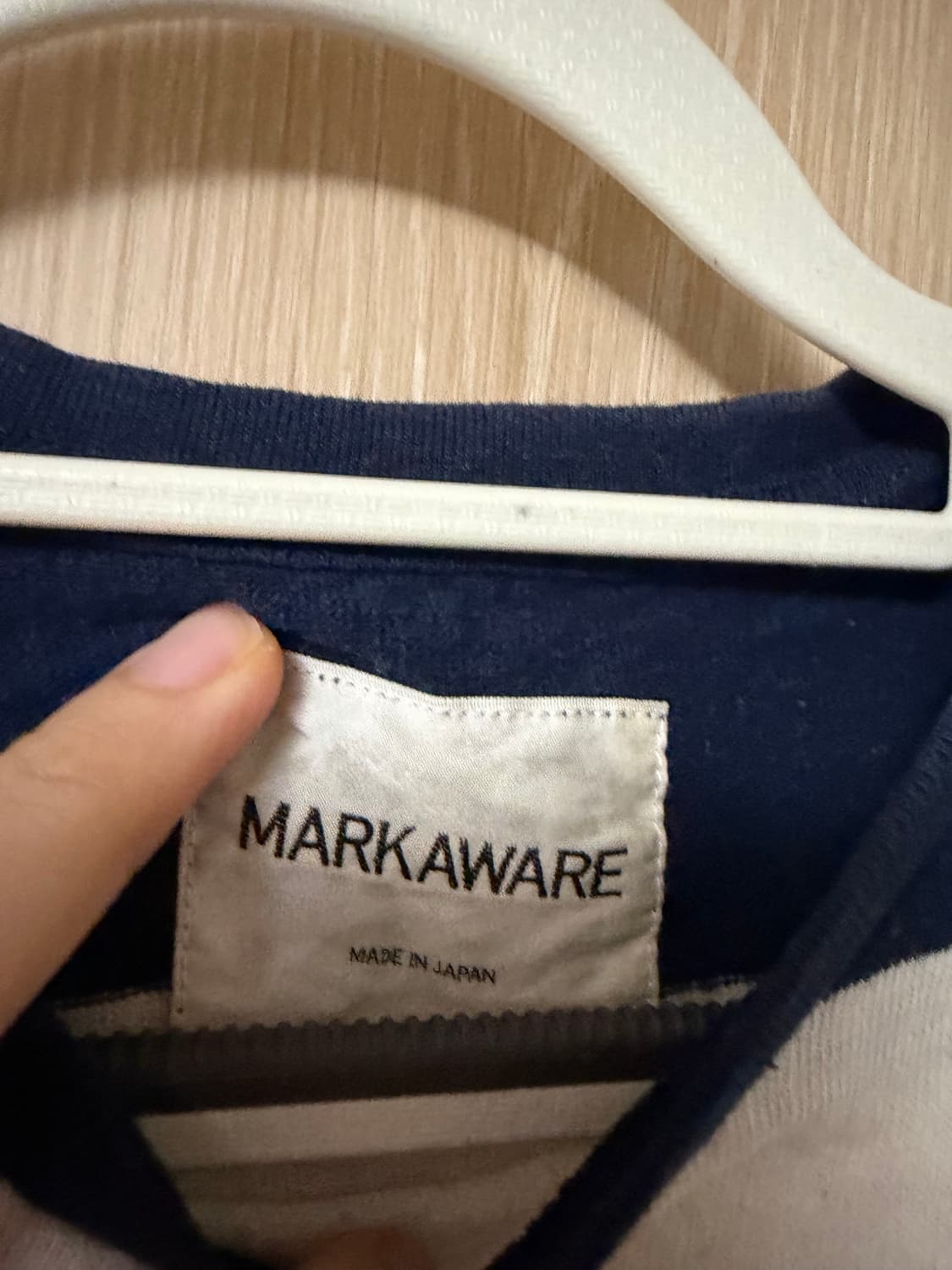 일본 마카웨어 스트라이프 티셔츠 상품이미지2