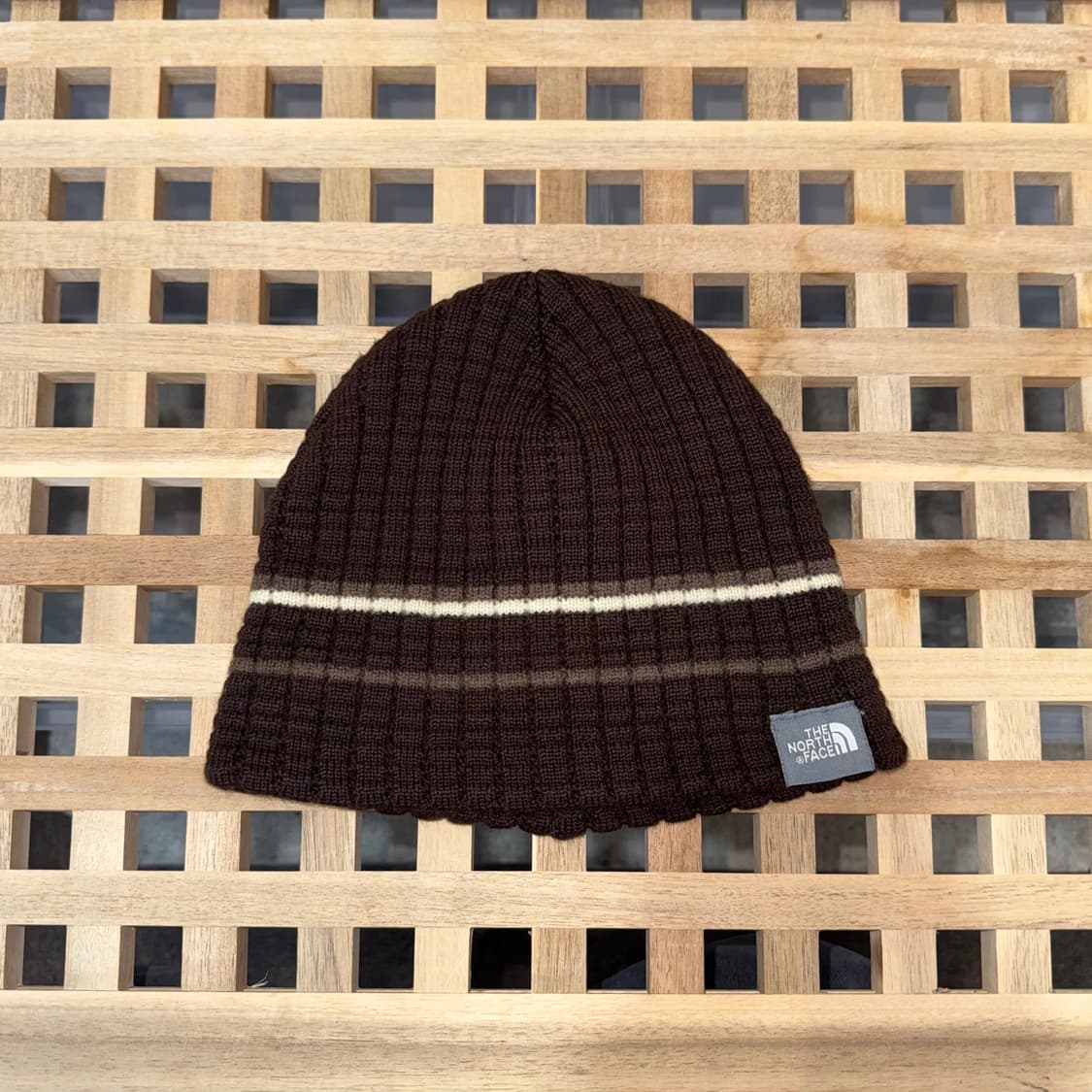 노스페이스 브라운 와플 비니 상품이미지1