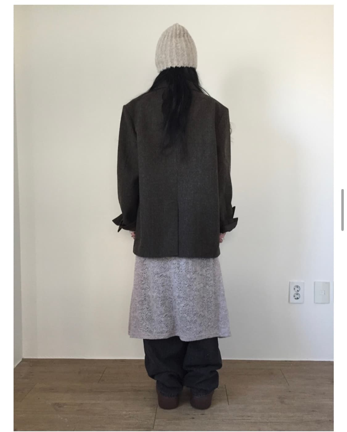 셰퍼드 체크 블레이저 상품이미지4