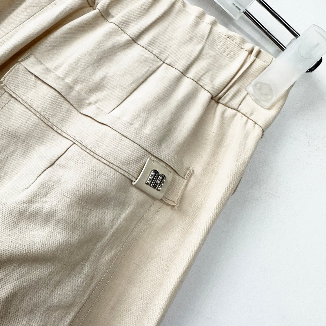 마인 백 밴딩 투턱 팬츠 상품이미지8