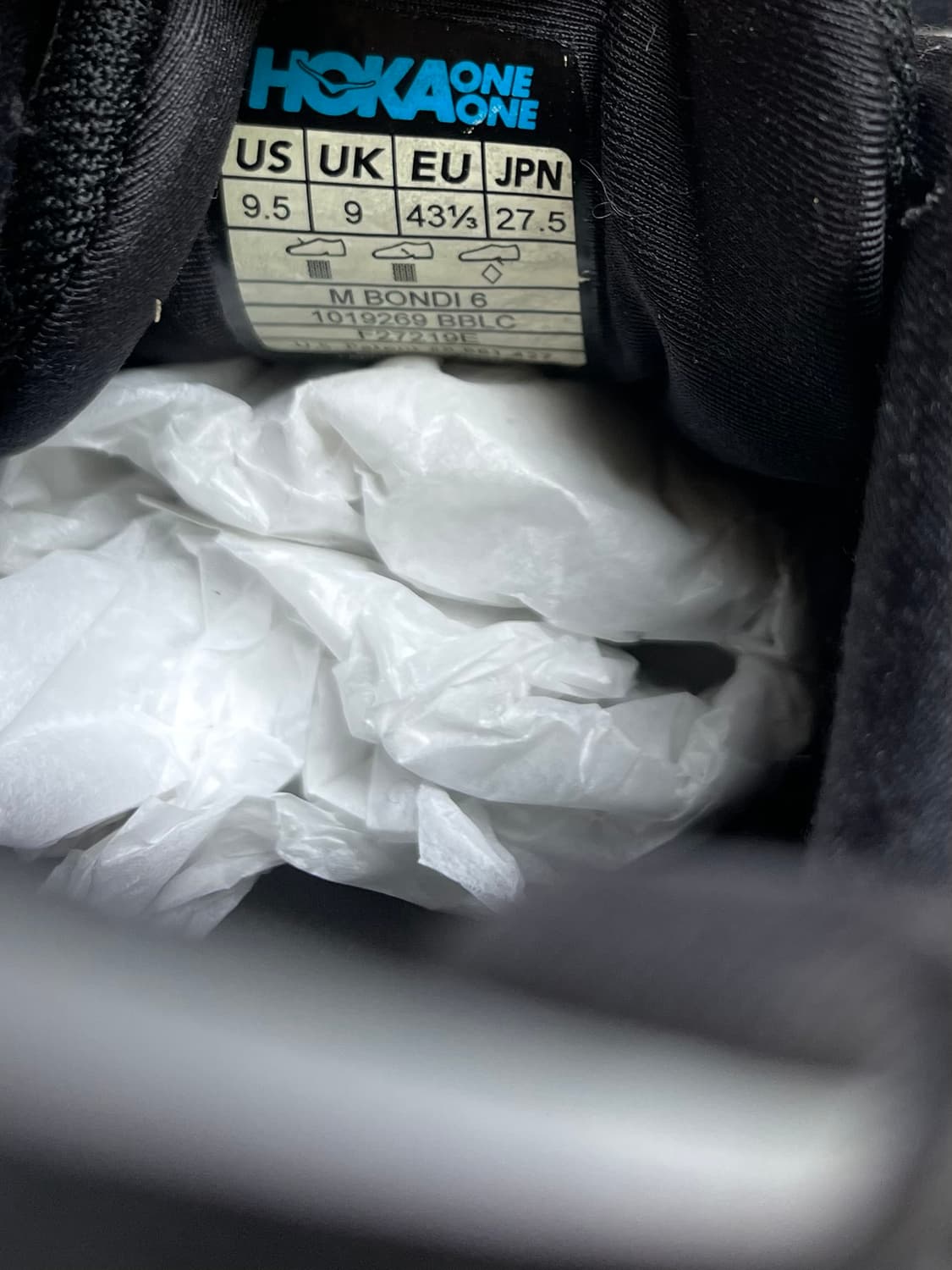 [9.5] 호카 본디6 와이드 -275 상품이미지6