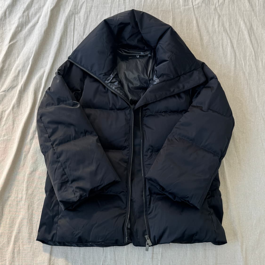 유니클로 질샌더 우먼 하이넥 패딩 점퍼 S 상품이미지1