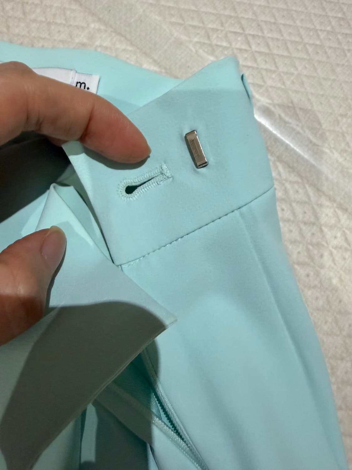 클로브 플리츠 스커트 민트M 상품이미지6