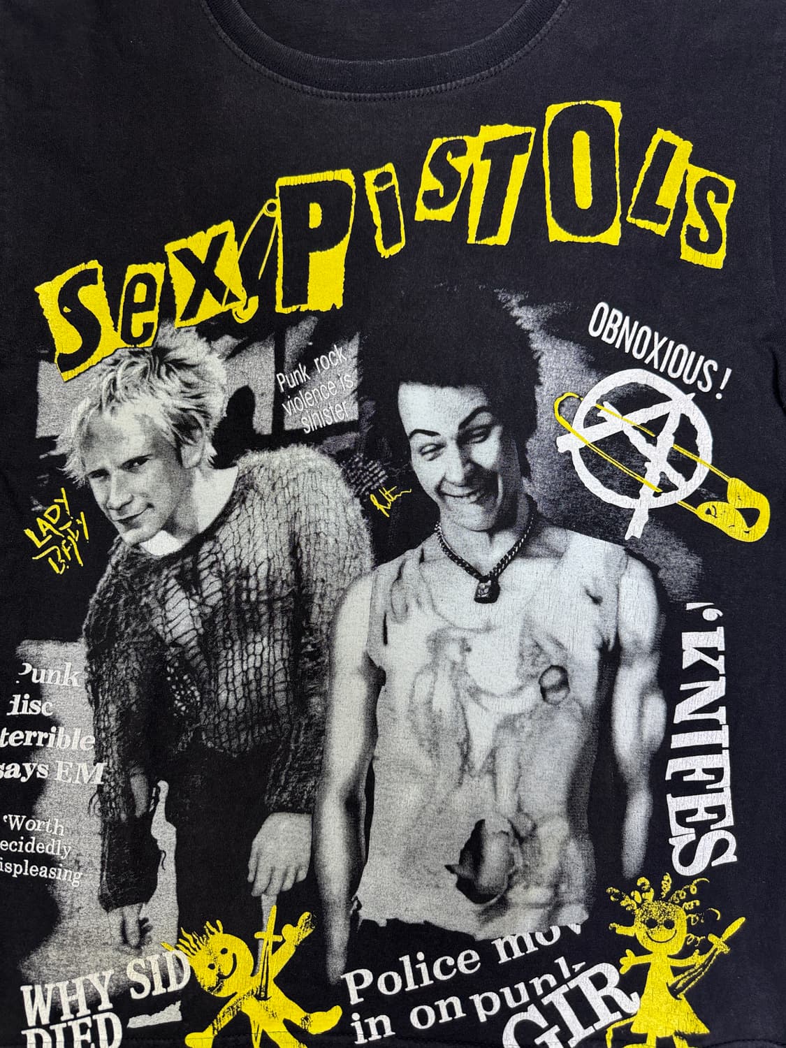 빈티지 00s 섹스피스톨즈 SEX PISTOLS 밴드 티셔츠 M 상품이미지2