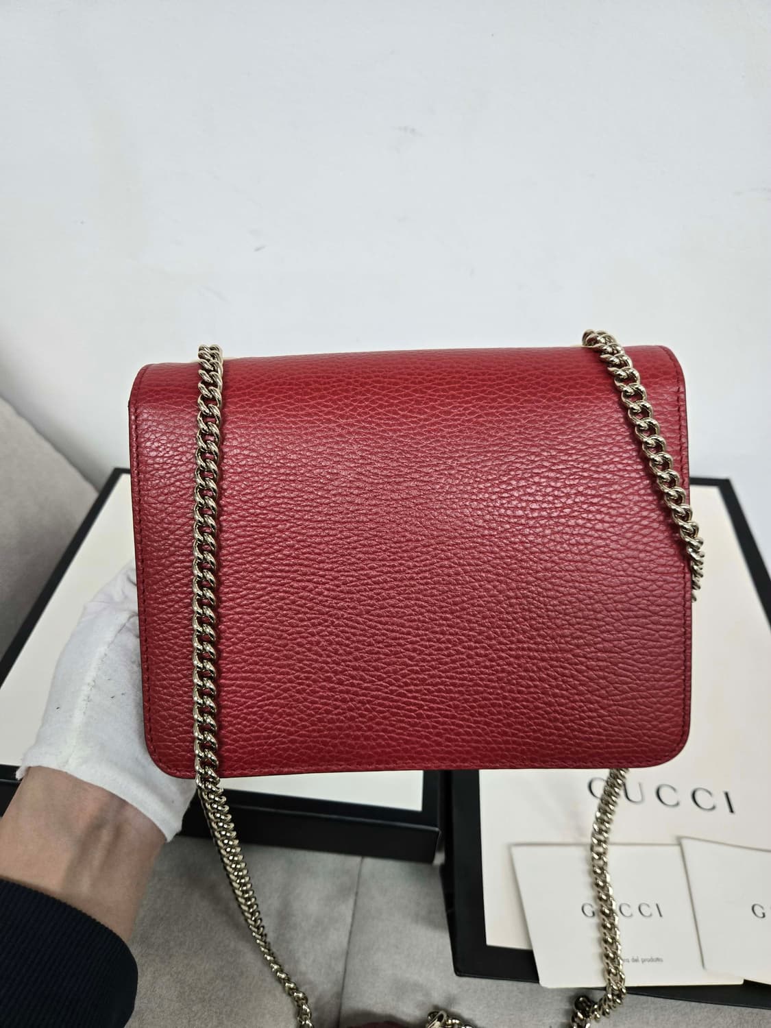 [보증서 정품] 구찌 인터로킹 숄더백 상품이미지7