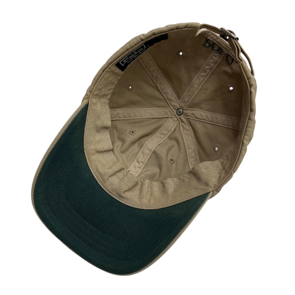 폴로 랄프로렌 90's 카키포니 베이지 볼캡 상품이미지8