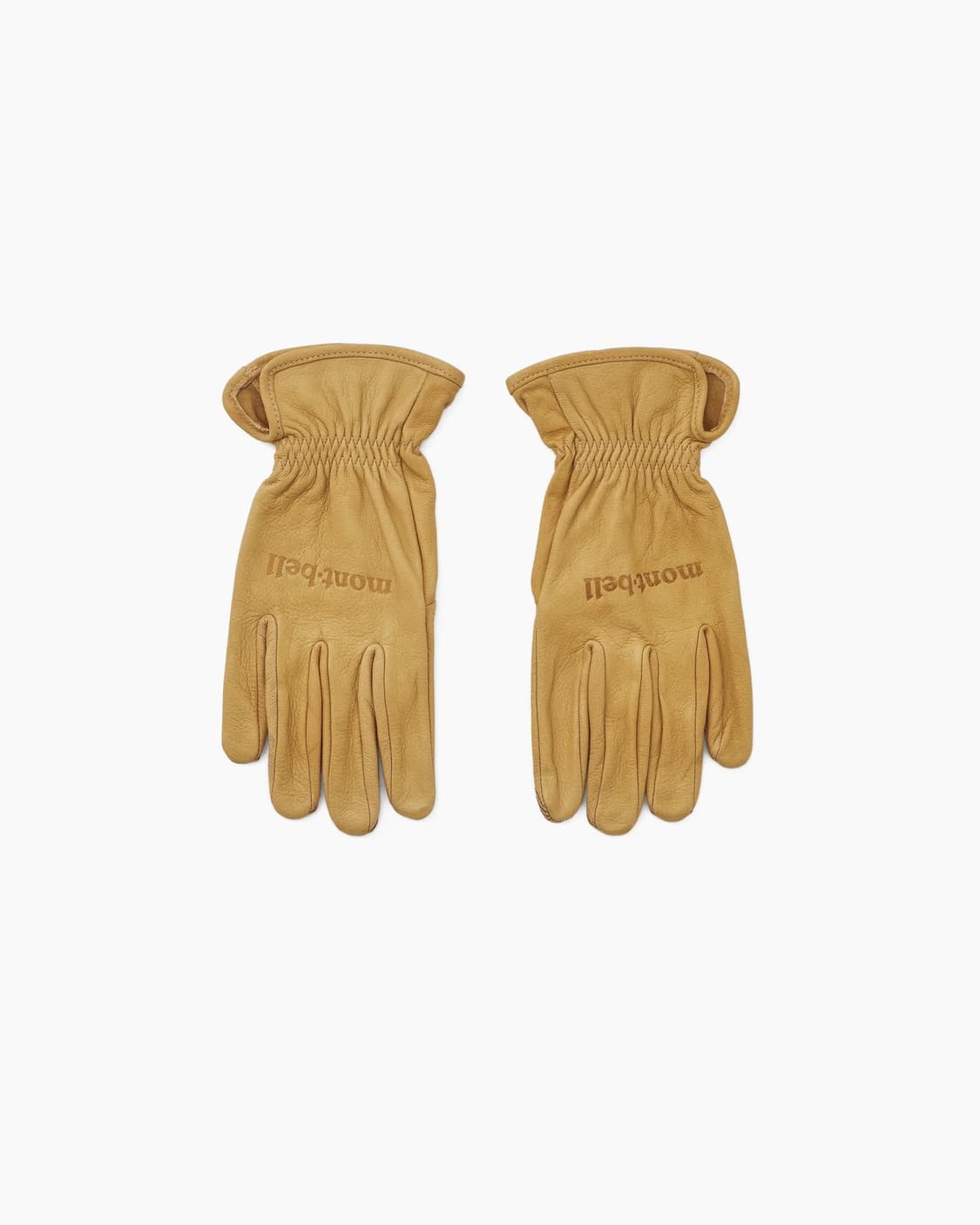[S] 몽벨 필드 레더 글로브 옐로우 상품이미지1
