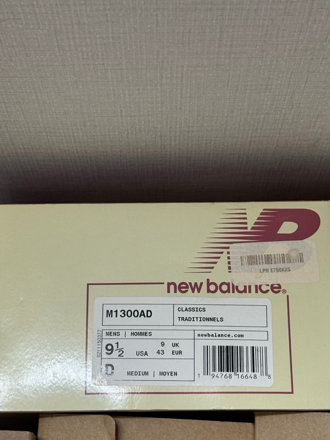 에임레온도르 x 뉴발란스 1300 더스티핑크 275 상품이미지5