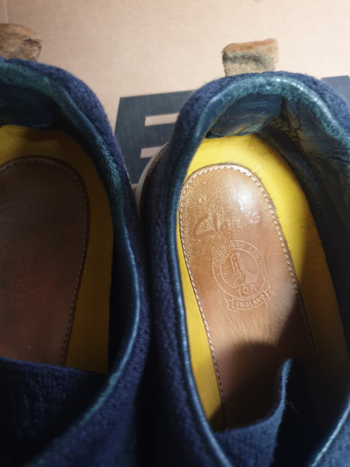 클락스  토르 소프트 코튼 니트 경량화 다크네이비 (260) 상품이미지3