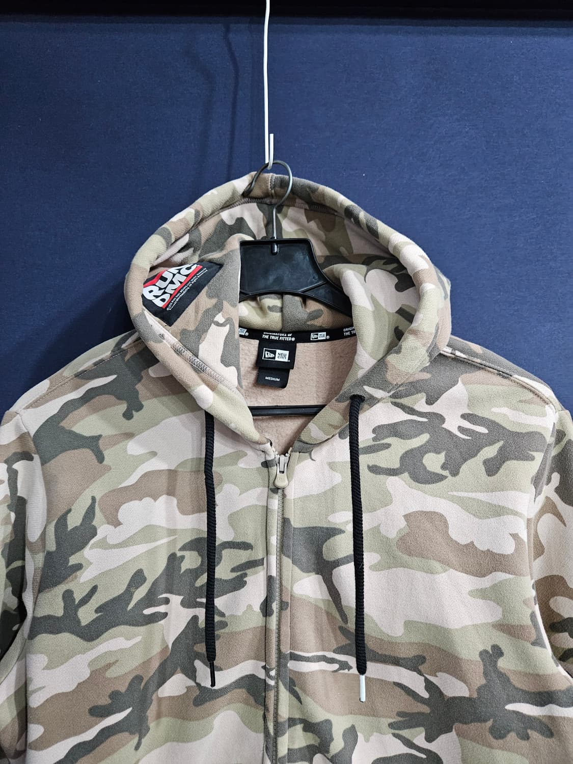 뉴에라 프린팅 카모 남성 95 기모 후드집업  상품이미지7