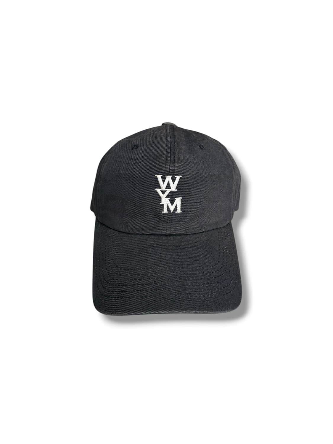 우영미 블랙 로고 캡 상품이미지2