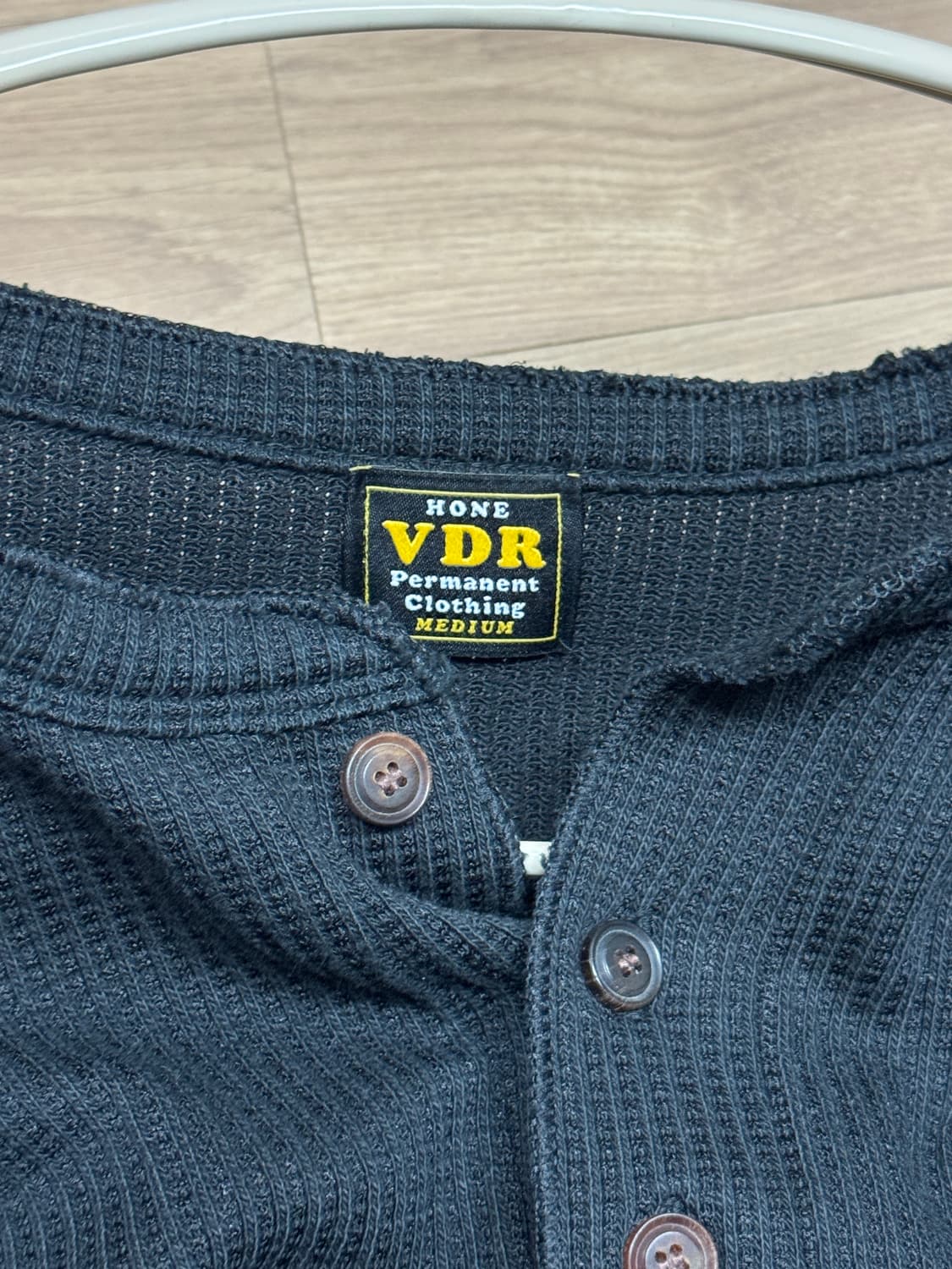 비디알 헨리넥 블랙 M사이즈 상품이미지3