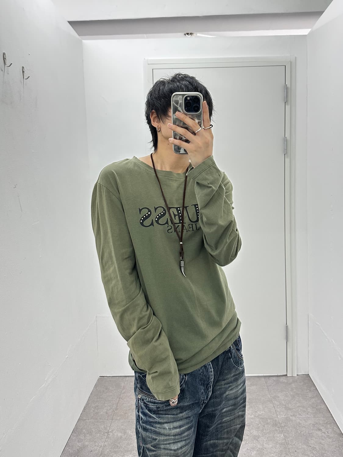GUESS JEANS 큐빅 롱슬리브 상품이미지2