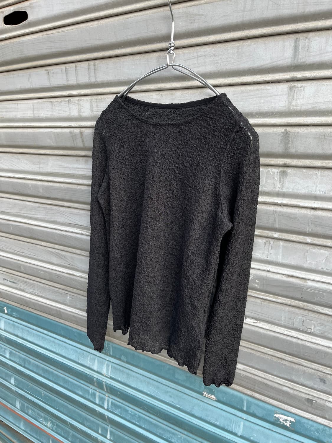 Adam et rope 플라워패턴 플리츠 롱 슬리브 상품이미지2