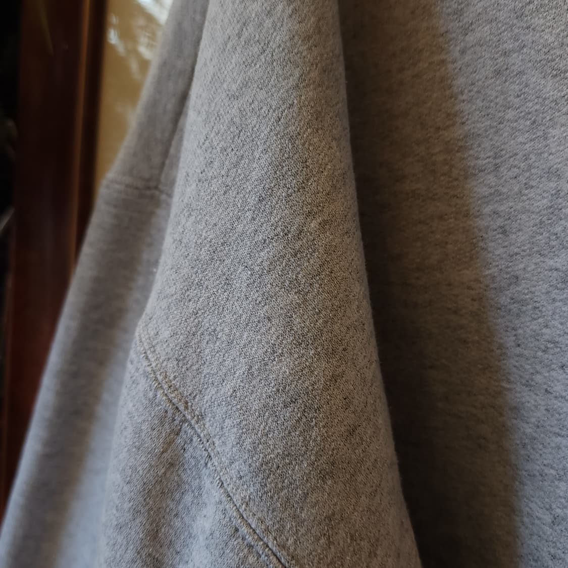 90s 헤인즈 후드 스웻셔츠 그레이 레터링 빈티지 후드 L 상품이미지8