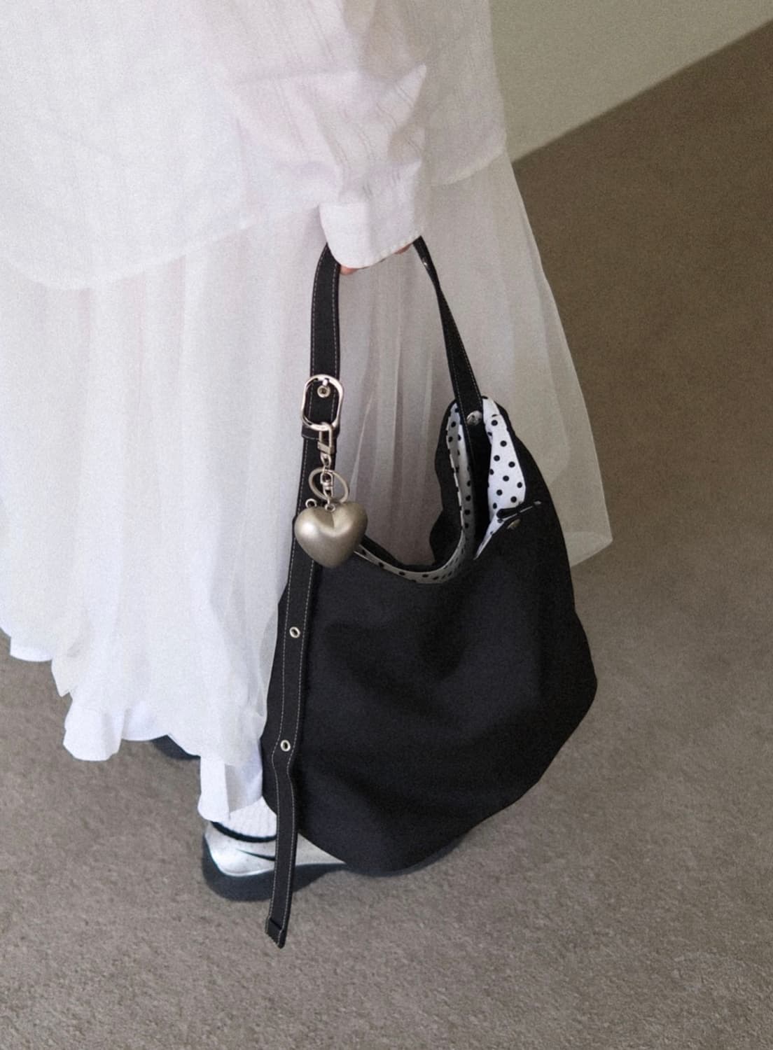 혜키 hyeki 도로백 블랙(도트) 상품이미지1