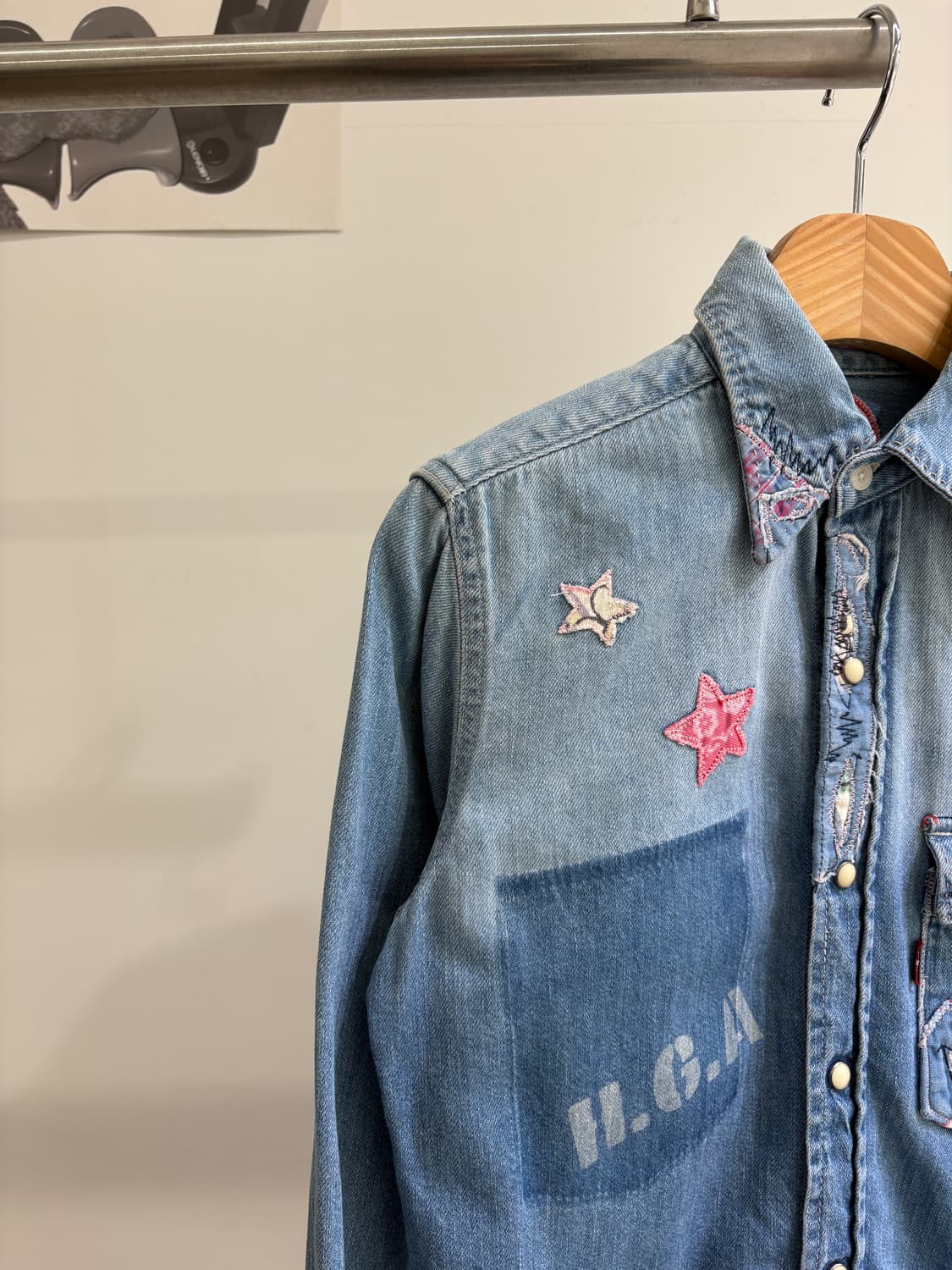 HYSTERIC (Made in Japan) 데님셔츠 상품이미지3