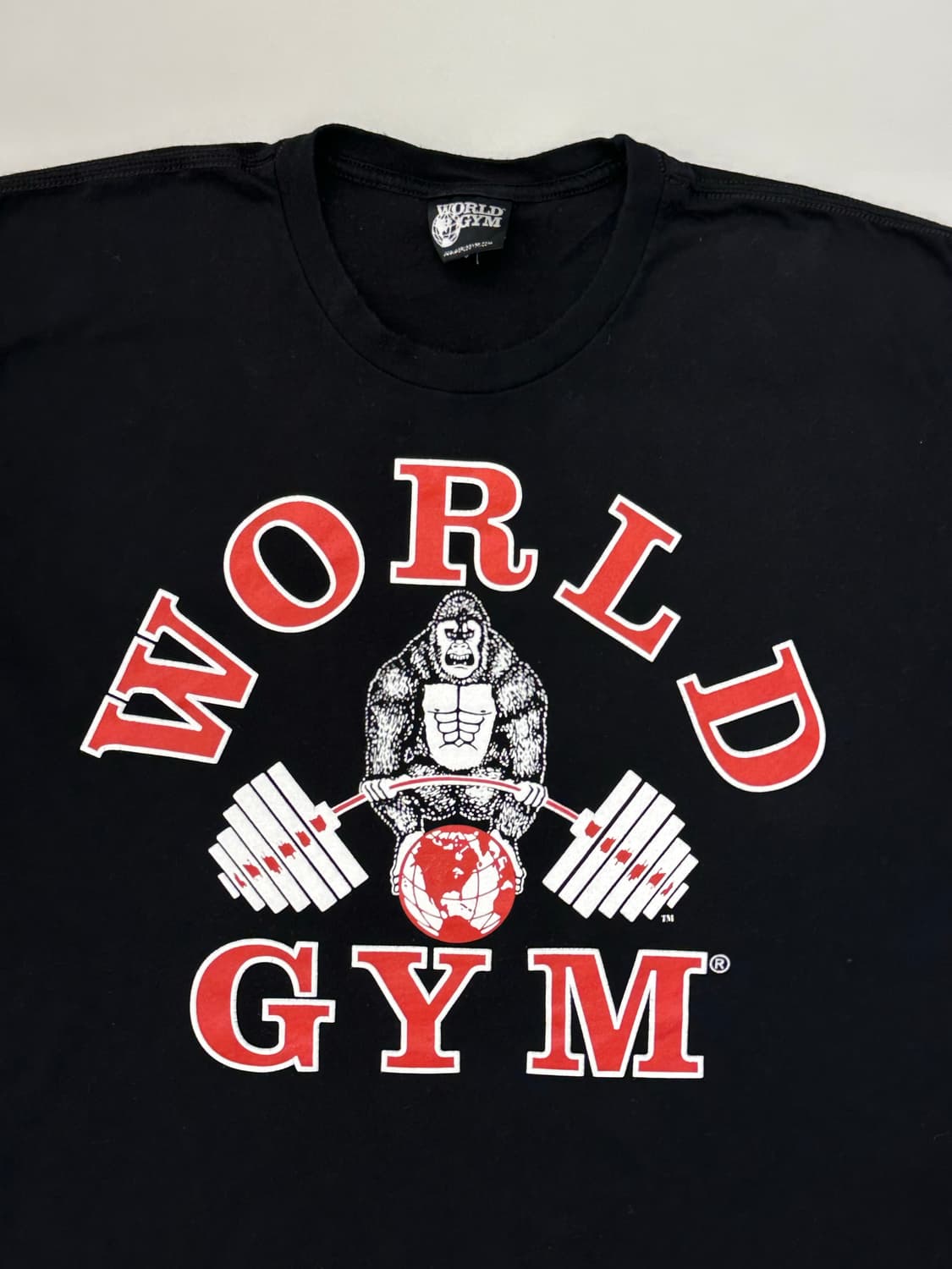 USA vintage 월드짐 티셔츠 XL 상품이미지4