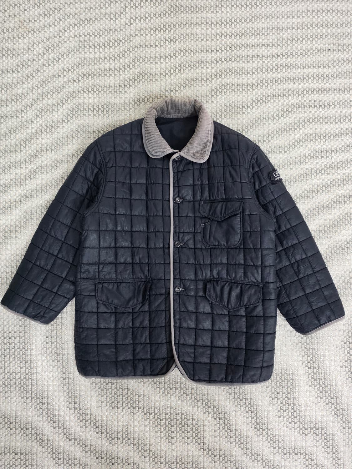 90s 씨피컴퍼니 리버서블 경량 다운 재킷 상품이미지5