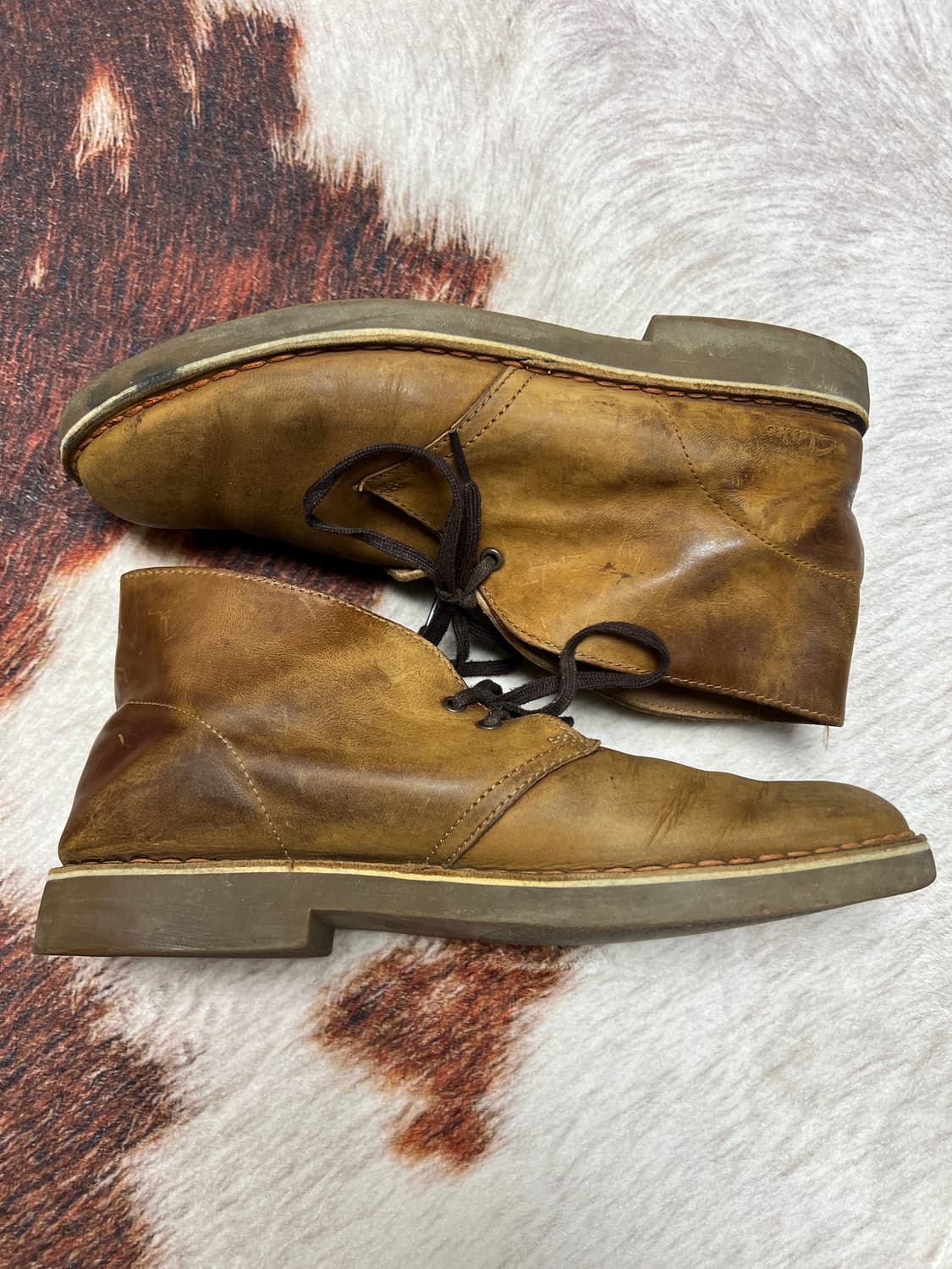 [270] 클락스 빈티지 레더 데저트 부츠 상품이미지2