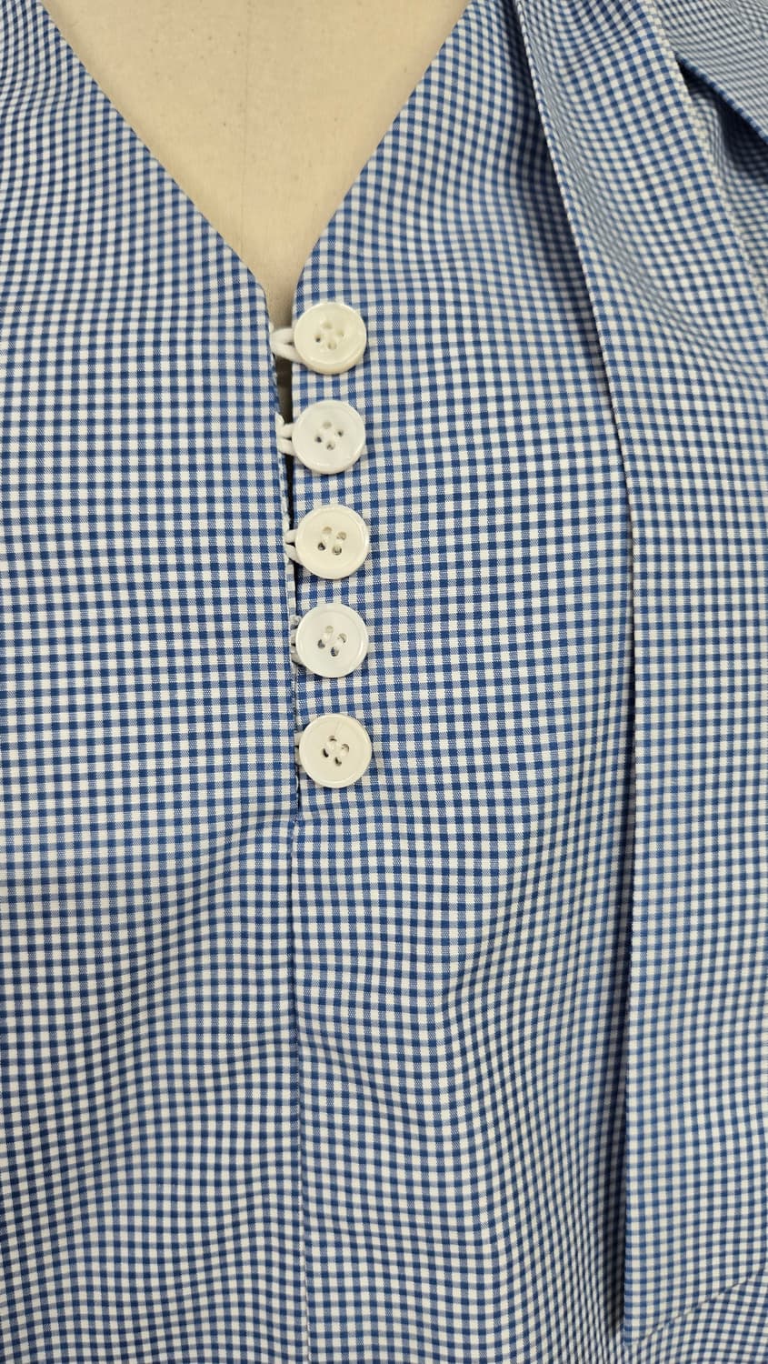 새상품)프레부아 타이블라우스 상품이미지4