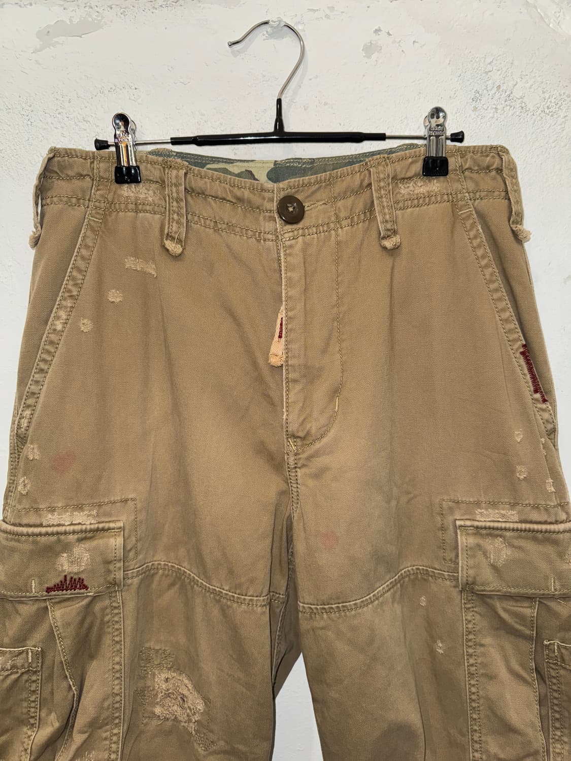 LEVIS 리바이스 베이지 데미지 카고팬츠 상품이미지2