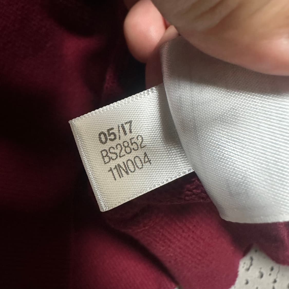 ✨ (바배) 아디다스 버건디 스웻 트레이닝 세트  상품이미지5