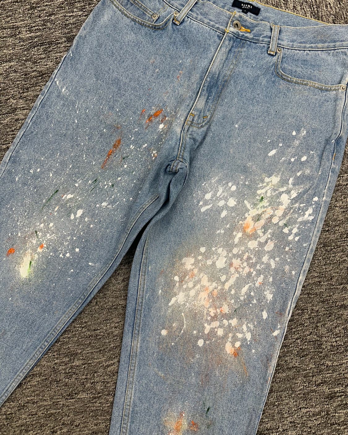 (허단41)BEAMS HEART 커스텀 데님-M1743 상품이미지3