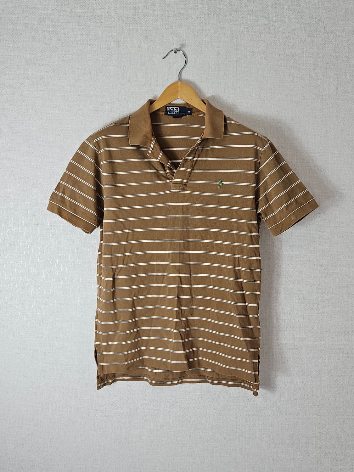 폴로 랄프로렌 브라운 카라반팔티 피케티 코튼 클래식 M 상품이미지3