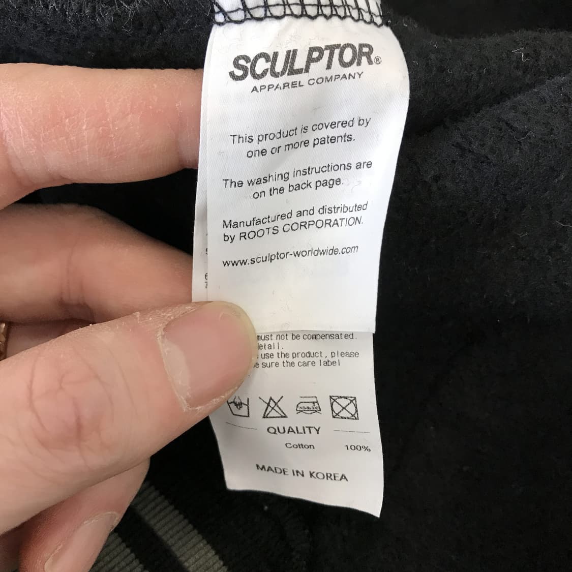 스컬프터 3D 모노그램 후드집업 [XL] 상품이미지5