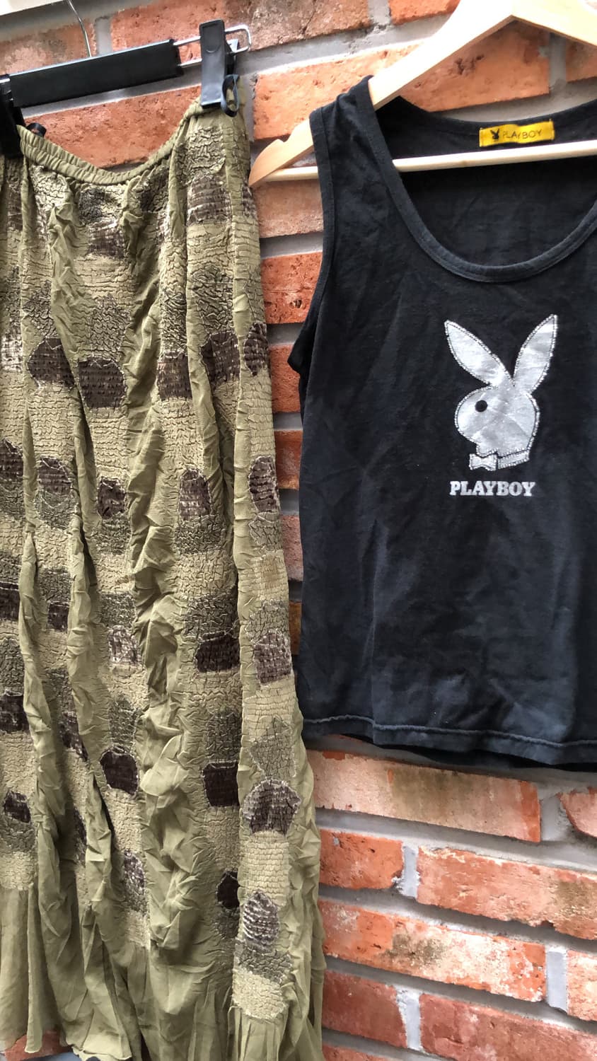 펑크 러힙 playboy 토끼 슬리브리스 상품이미지1