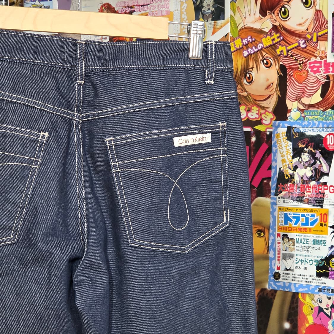 캘빈 클라인 스트레이트 생지 데님 팬츠 상품이미지3