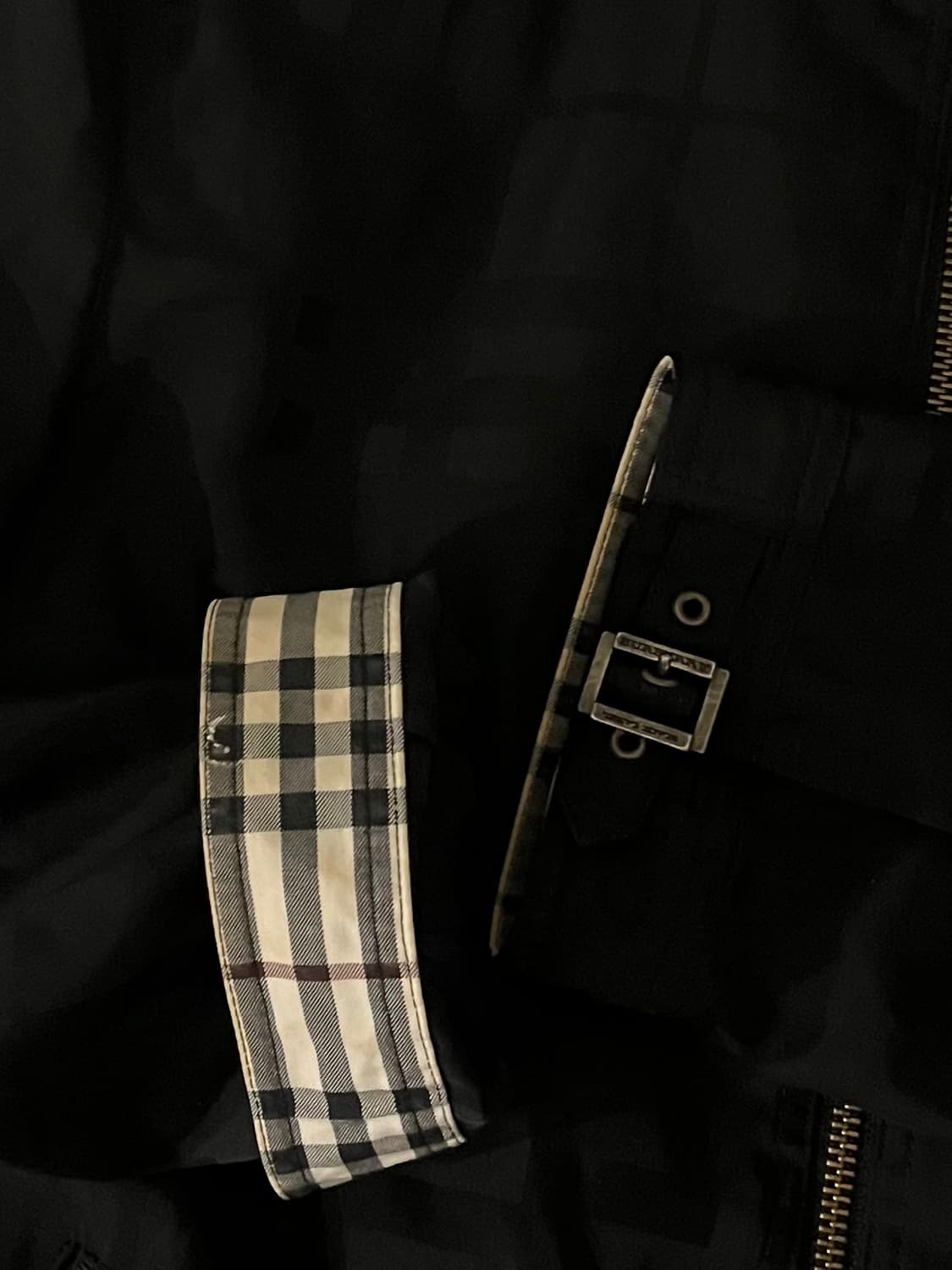 버버리 정품 블랙 노바 봄버 자켓 상품이미지3