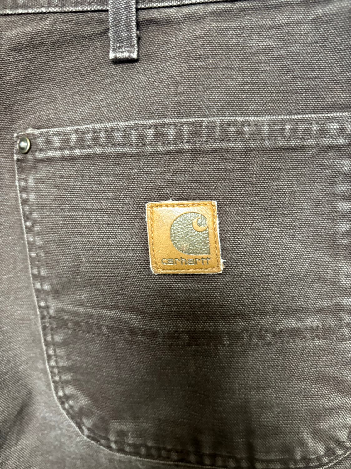 칼하트 b138 더블니 다크브라운(34x32) 상품이미지3