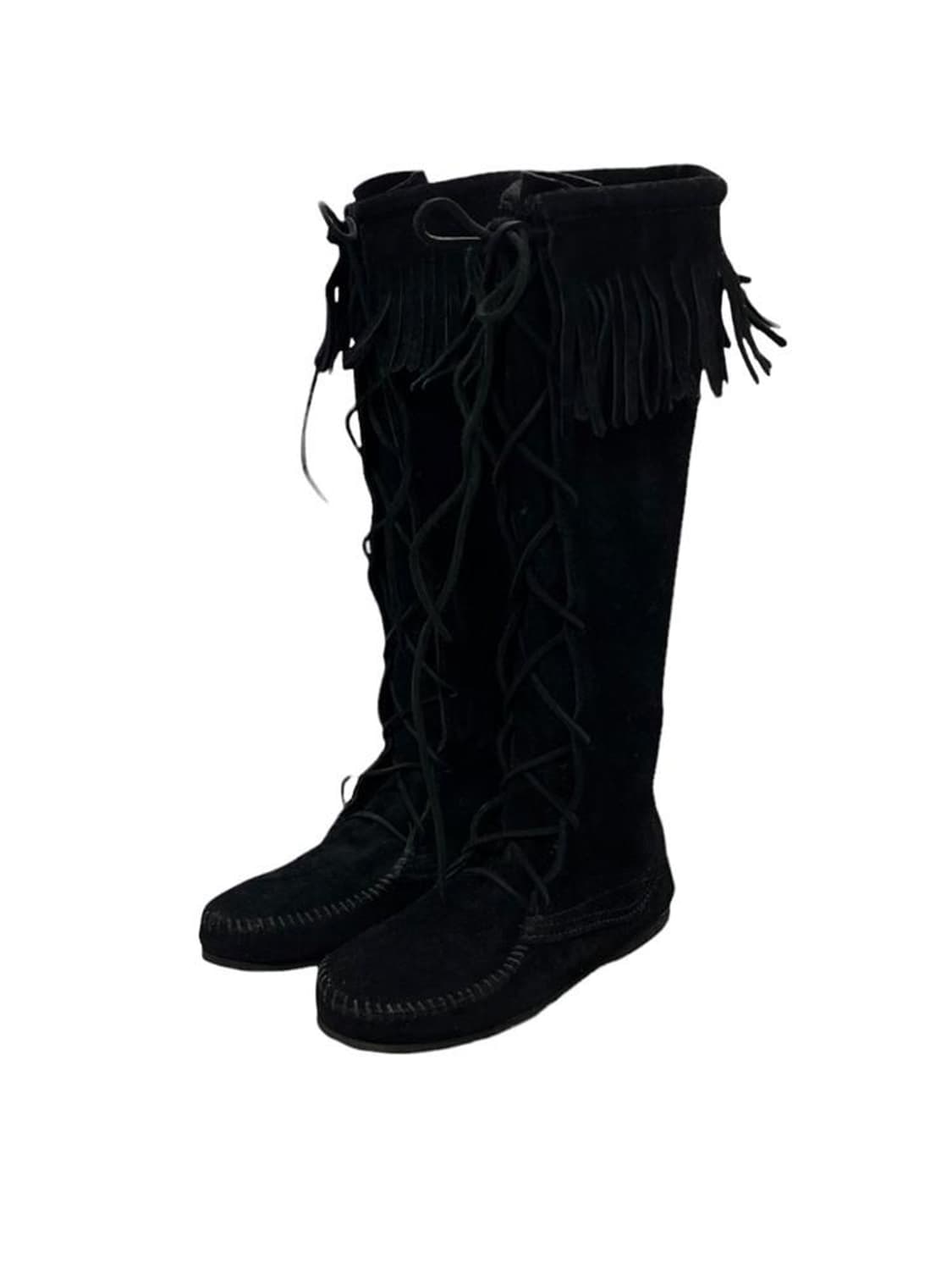 MINNETONKA 미네통카 롱부츠 블랙 상품이미지1