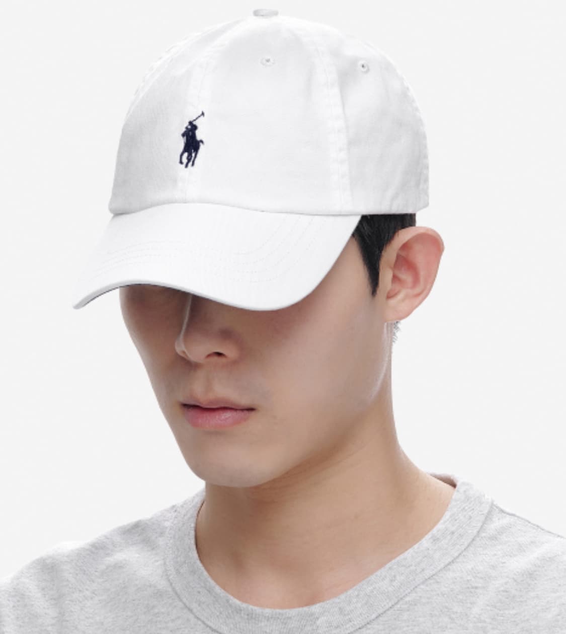 [남녀공용]폴로랄프로렌 화이트 볼캡 무신사 에디션 상품이미지3