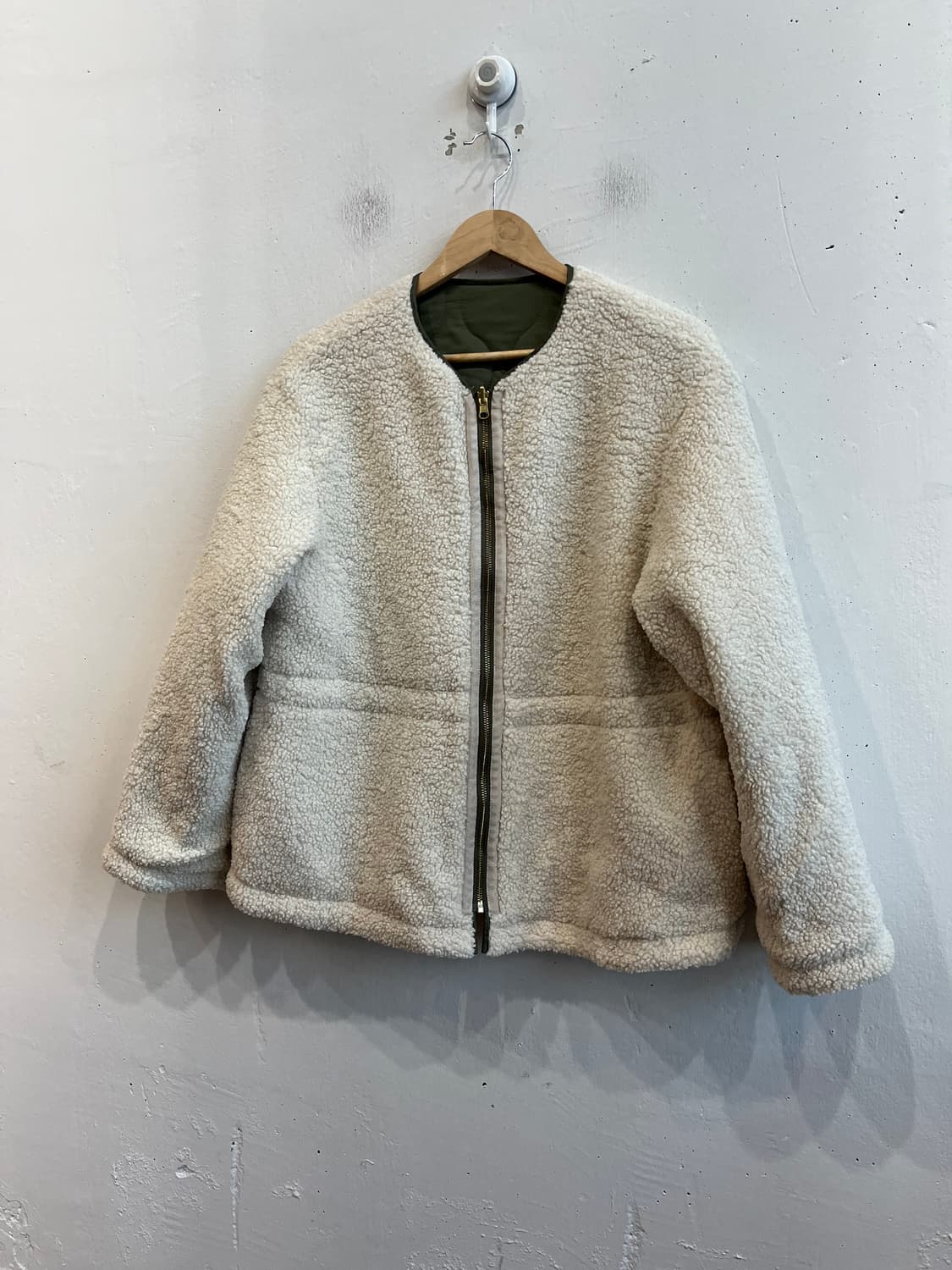 AZUL 리버시블 양털 퀼팅자켓 우먼즈  상품이미지2