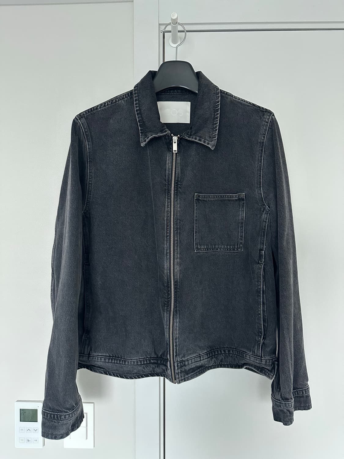 박시 데님 집업 재킷 상품이미지3