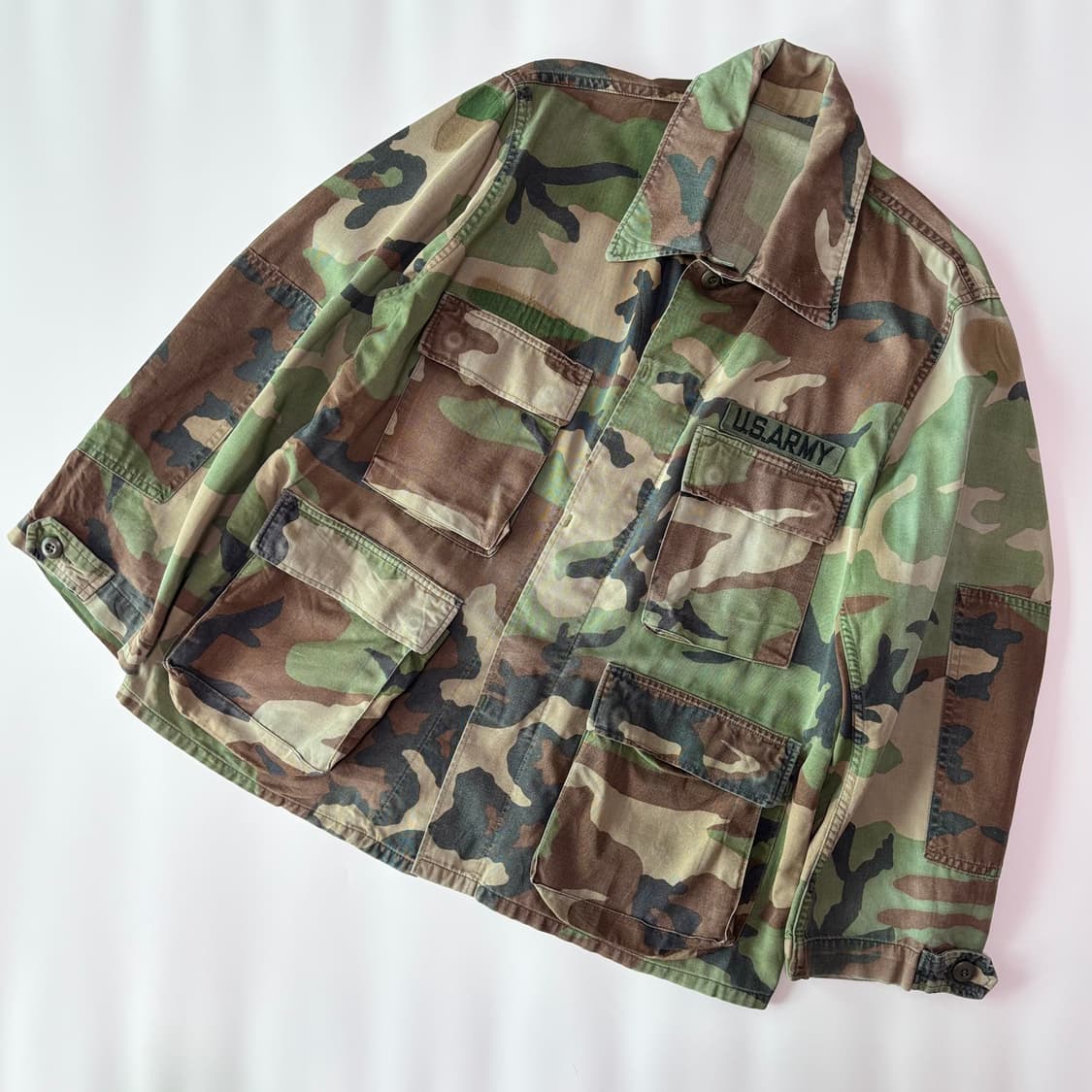 오리지널 우드랜드 카모 BDU 밀리터리 자켓 상품이미지1