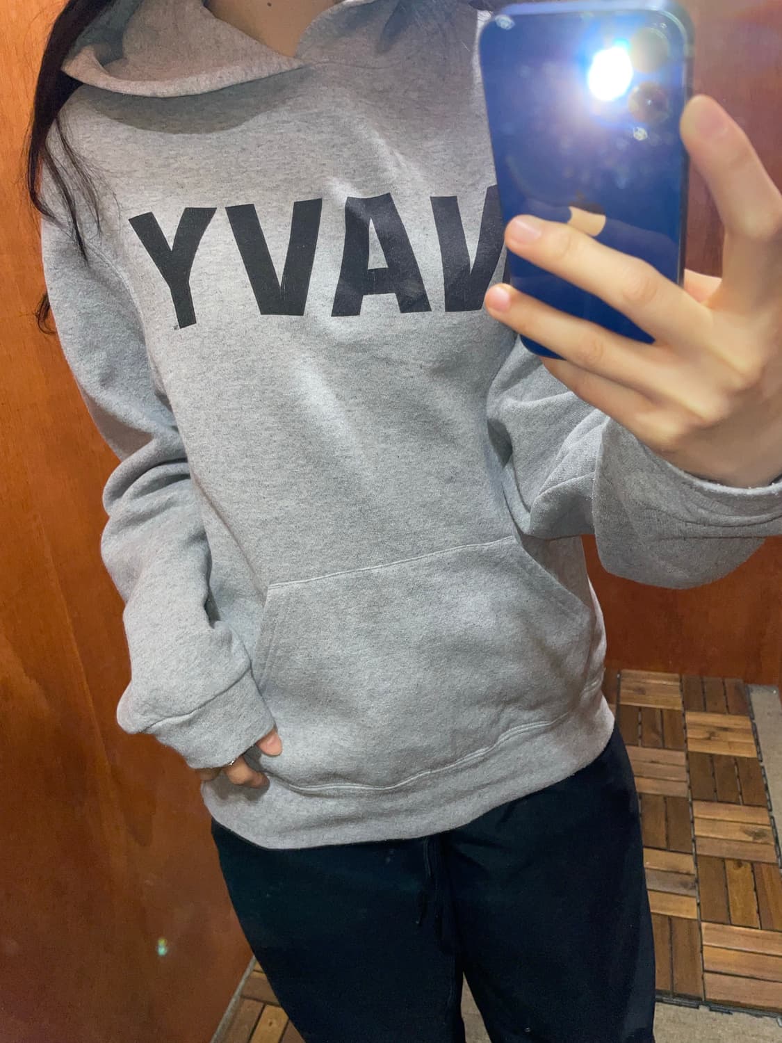 (M) Soffe NAVY 밀리터리 후드티 상품이미지2