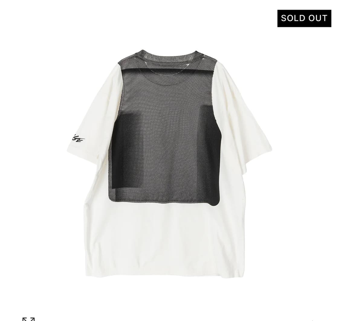 AWGE VEST TEE WHITE 상품이미지3