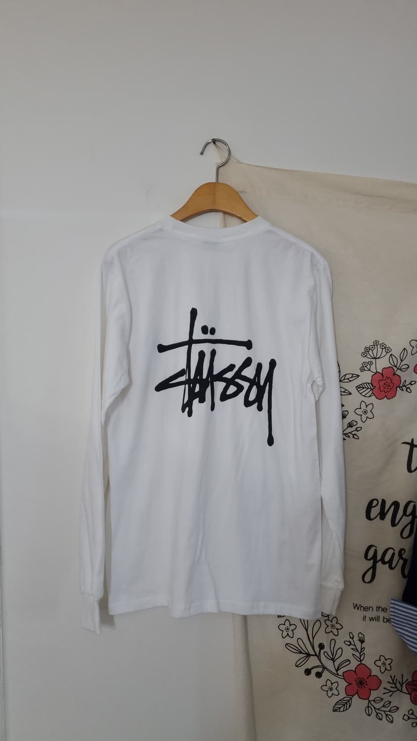 Stussy 기본 로고 롱슬리브 상품이미지2