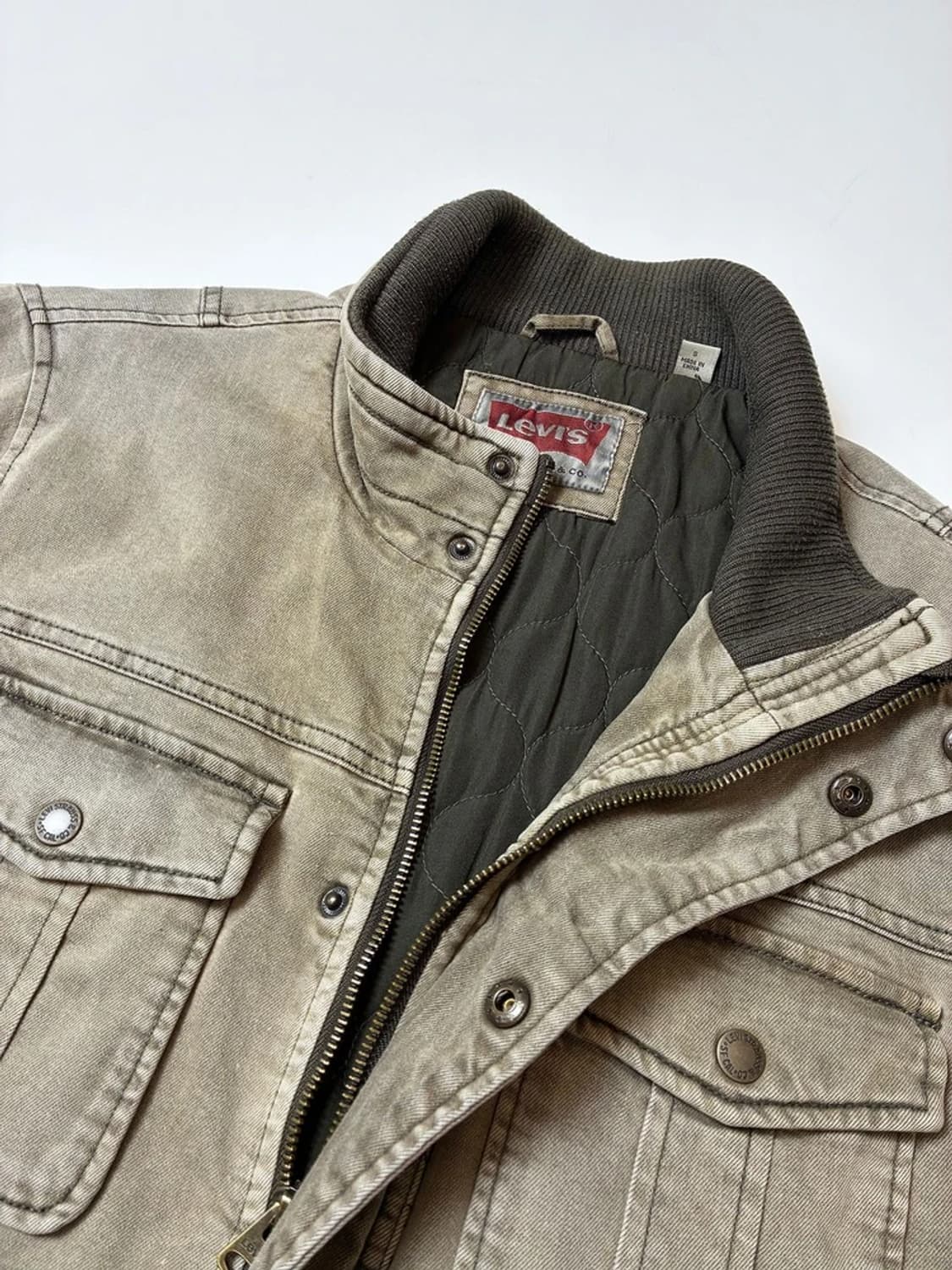 리바이스 피그먼트다잉 워시드 봄버 워크 자켓 PN8786 상품이미지3