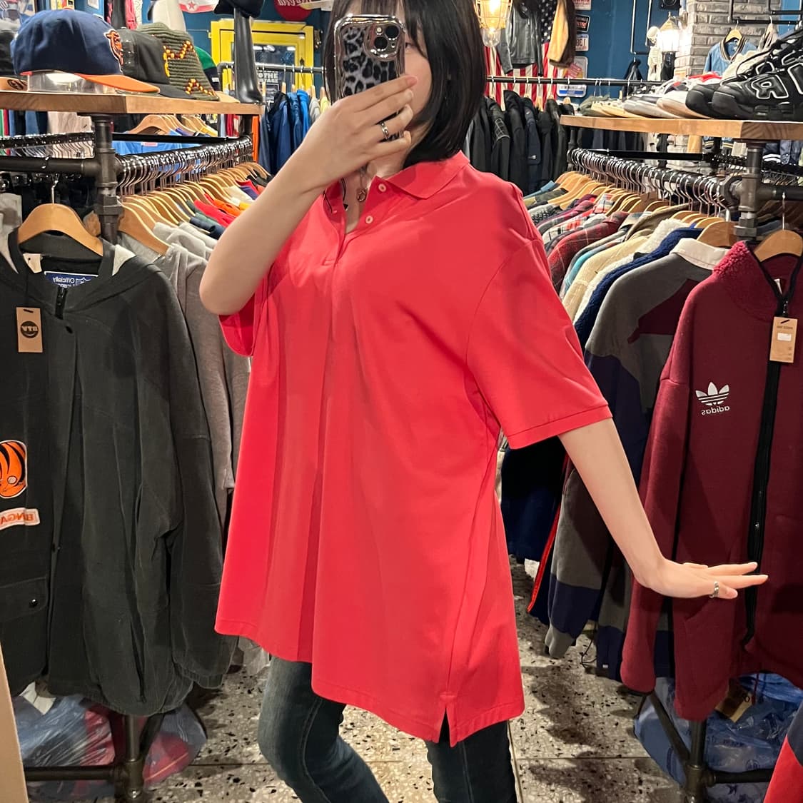 POLO 폴로 랄프로렌 반팔 카라티 (레드)  상품이미지4