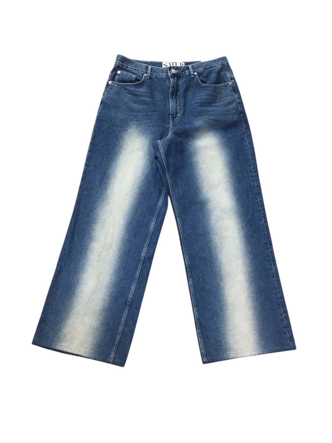 세터 와이드 워싱 데님팬츠 상품이미지1