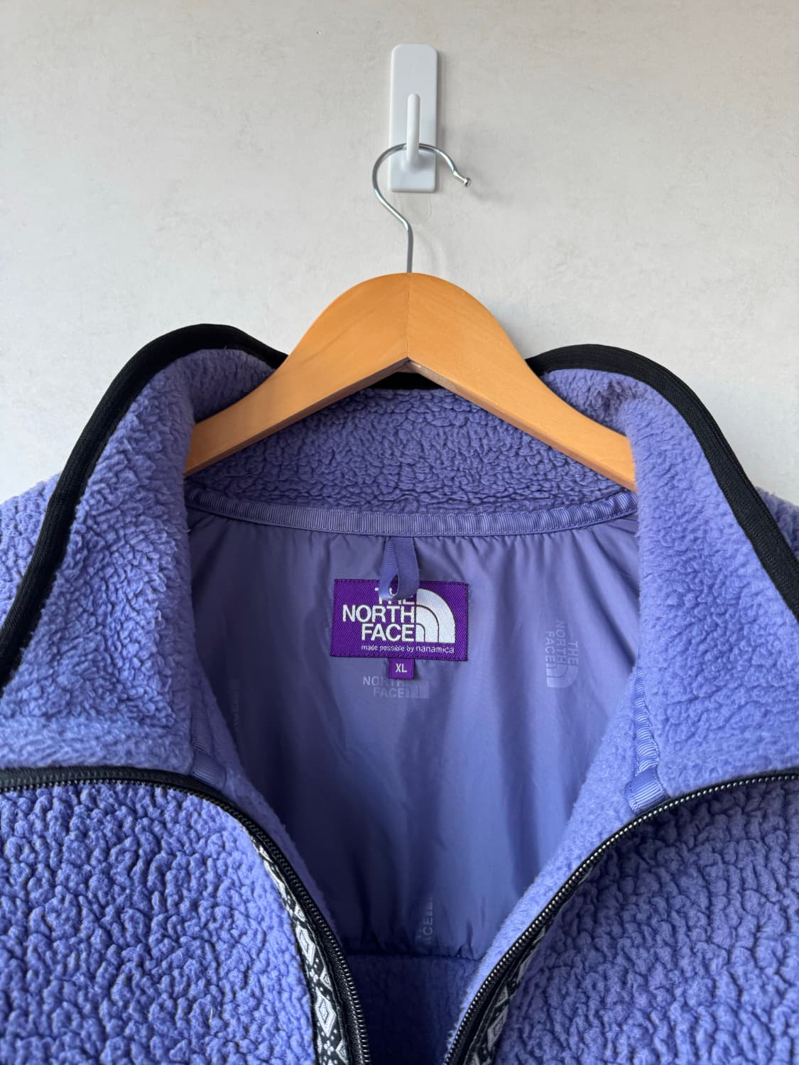 노스페이스 파플라벨 후리스 반집업 상품이미지5