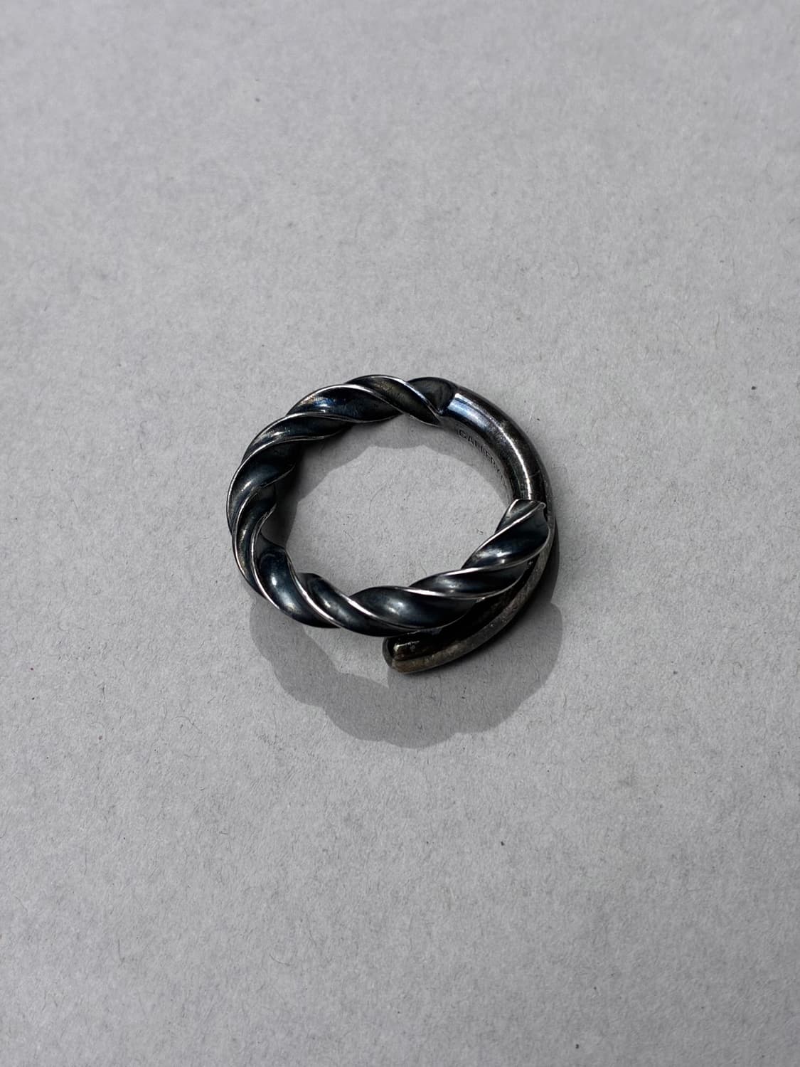 론원스 X 갤러리 디파트먼트 드릴 비트 925실버 링 US9 상품이미지1