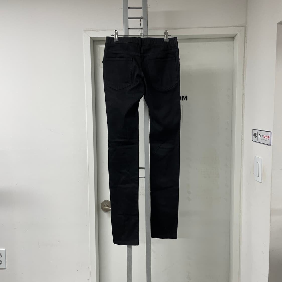 지방시 블랙 데님 팬츠 24(W) 상품이미지6
