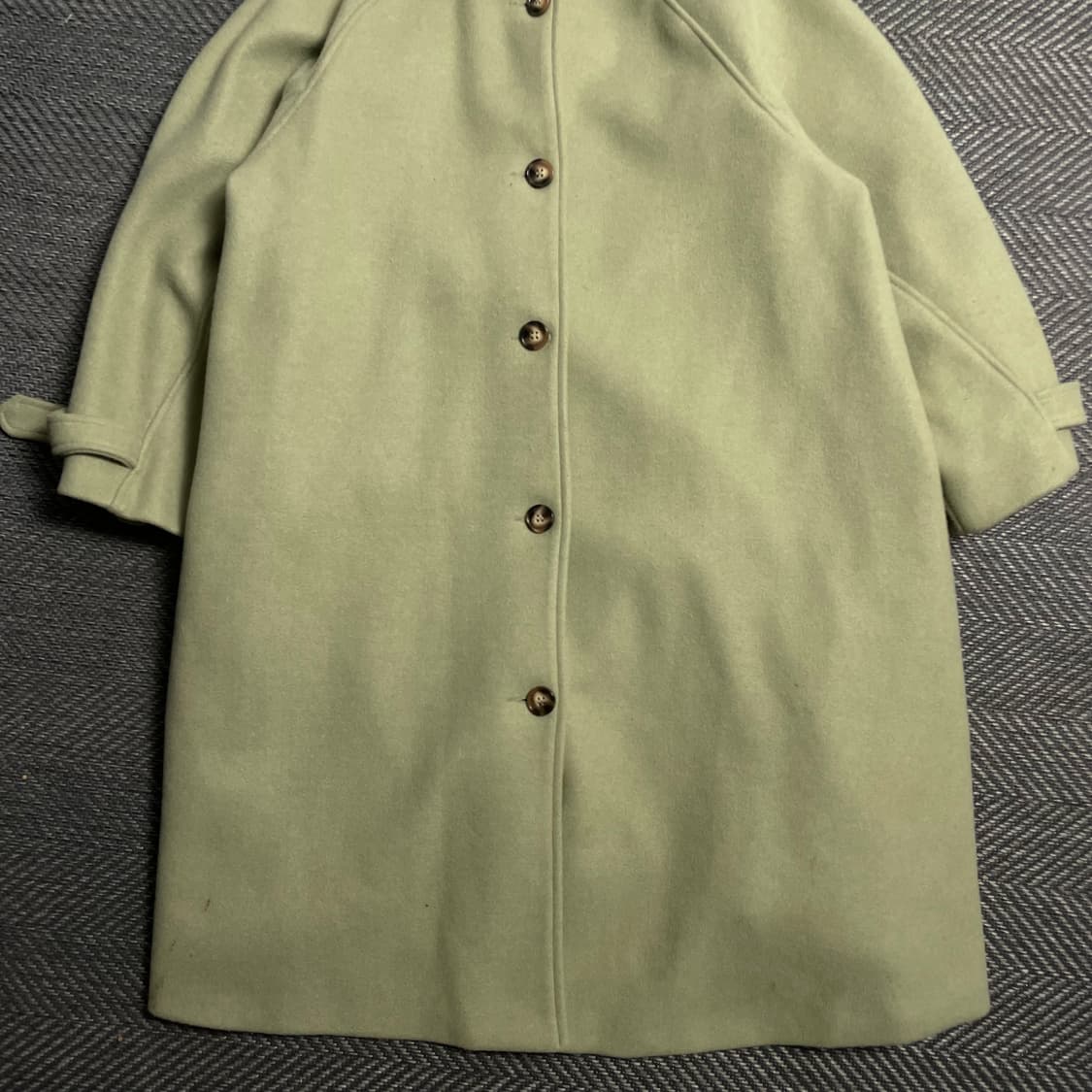 There she is 울 혼방 박시핏 롱 코트y 5329 상품이미지5