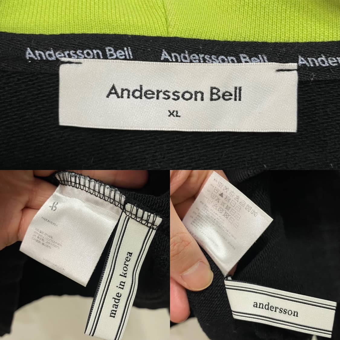 앤더슨벨 아노락 후드 티셔츠 상품이미지7